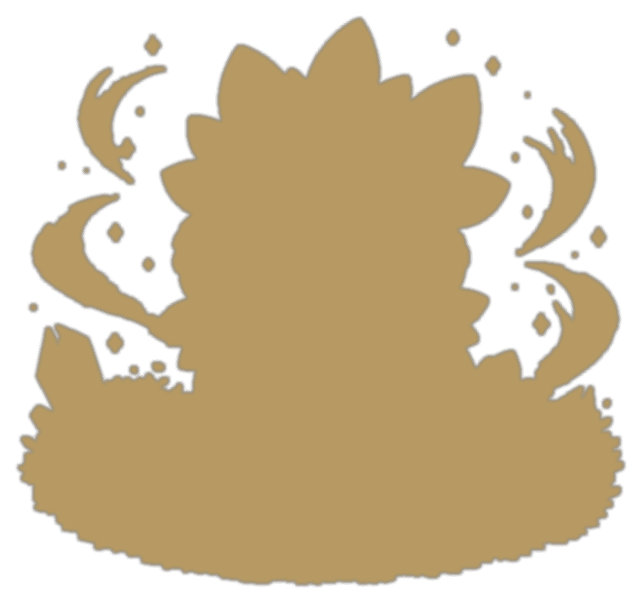 Glimmerpetal — form 4 of 7, silhouette only. Still a surprise.